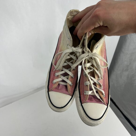 Converse Chuck Taylor 8 All Star High Top Sneaker Sunset Watercolor Pink 551629C - Picture 9 of 16